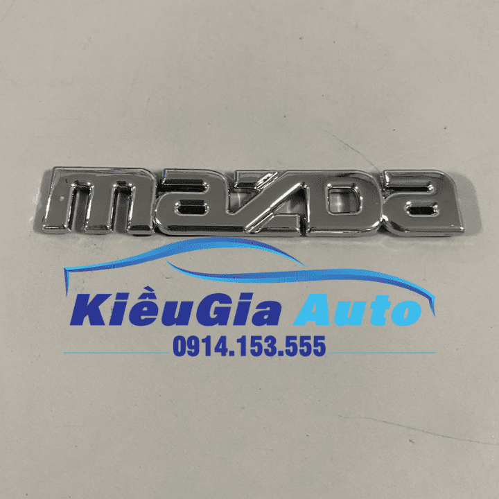 Lô gô tem chữ nổi Mazda 2 Lô gô tem chữ nổi Mazda - Ảnh 2
