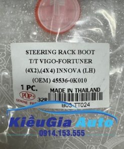 Cao su chụp bụi thước lái Toyota Innova 2006-2015 7 Cao su chụp bụi thước lái Toyota Innova 2006-2015